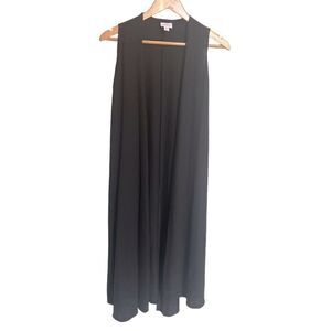 LuLaRoe Joy Vest Black Size XS